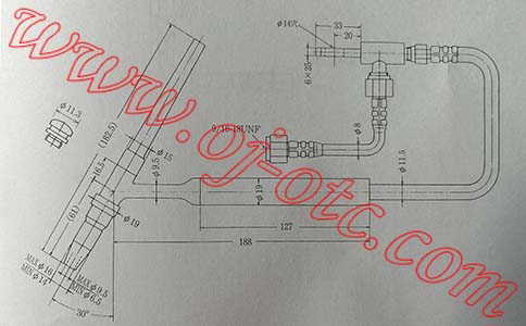 OTC氬弧焊槍AW-9